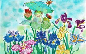 梅雨のある日の風景 - 赤﨑ゆみ子 