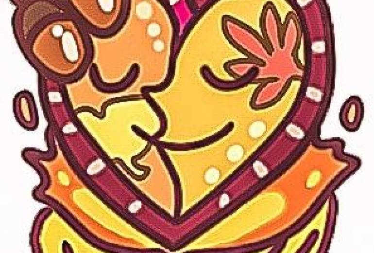 ハート ともしびを