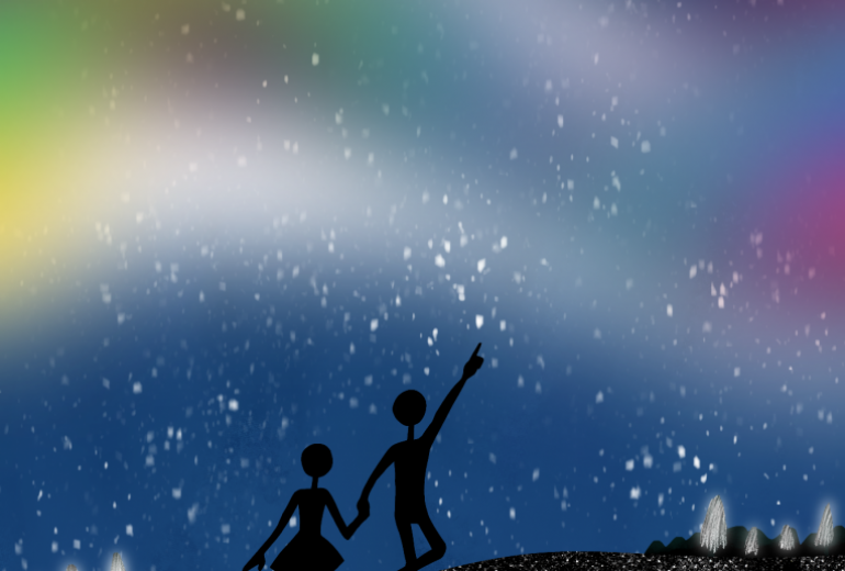 スペード　Aurora Sky