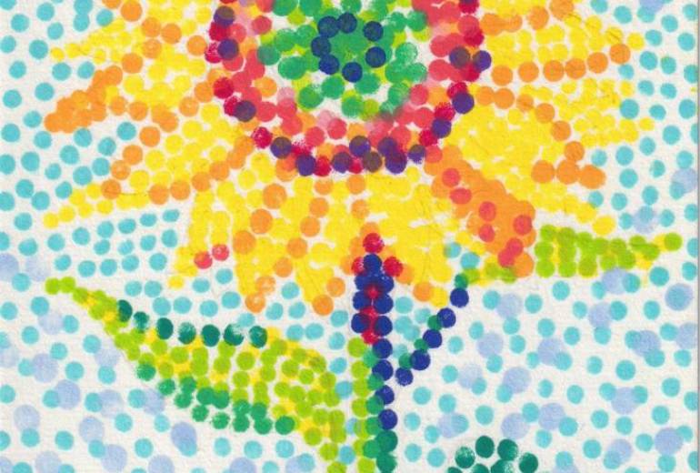 ダイヤ　ひまわり