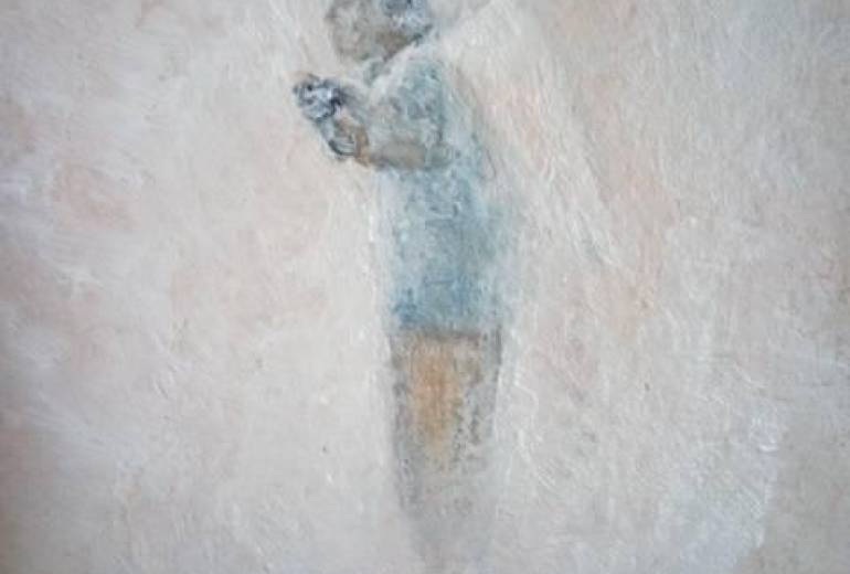 おじいさん手作りおもちゃ（思い出の中）僕は手作り絵本（手作りの玩具）のような作品が絵描きたいよ