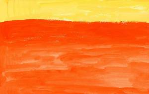 ハート　  秋空の風が吹く景色　 - 【イベント】Challenged Artist Project【2025】 