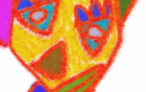 抽象的肖像画 - hakaalash