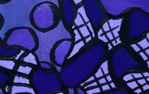 交差する紫世界 - ましゅまろまかろん