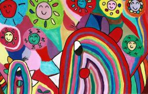 レインボーバードの親子と太陽の家族 - 中島拓哉 