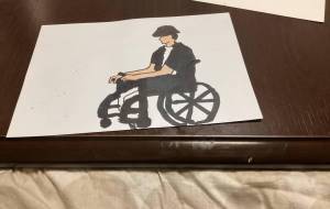 車いすに乗った僕 - 高瀬文章 