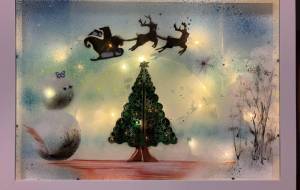 光る聖夜の物語 - 光るアートmyo