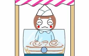 今日はシナモンロールパン - しずく 