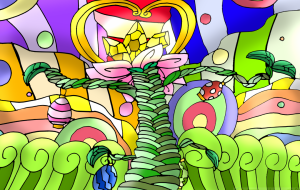 スペード 力みなぎる自然のエネルギーの光 - 【イベント】Challenged Artist Project【2025】