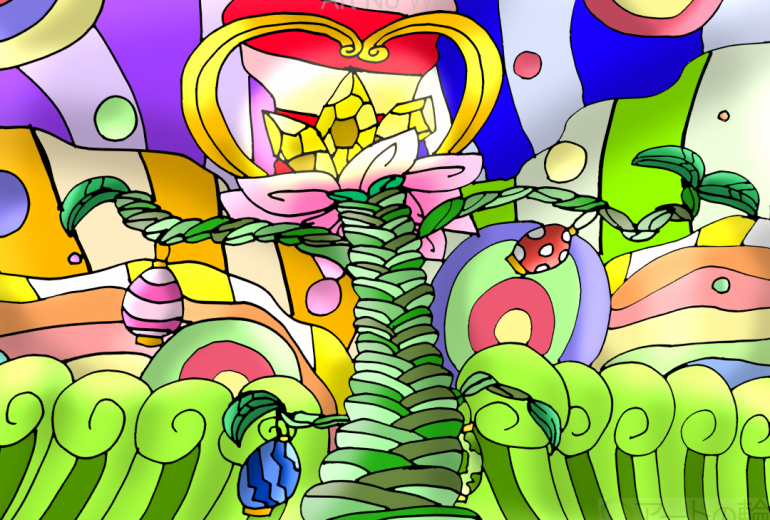 スペード　力みなぎる自然のエネルギーの光