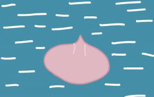 川に桃が流れている所 - アクター