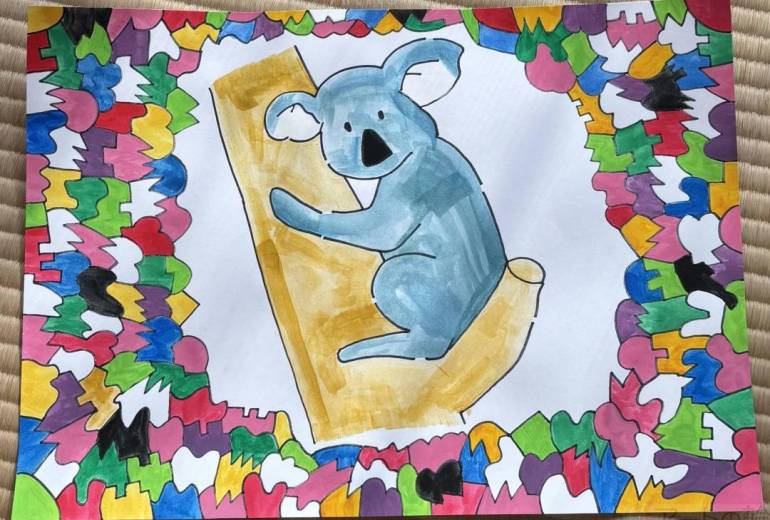 コアラさんの世界もカラフル