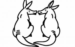 ツチブタ - シマハイエナ 