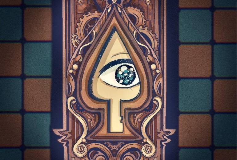 スペード　鍵穴