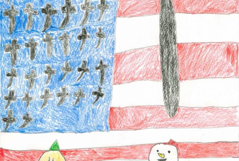 スペードアメリカ国旗