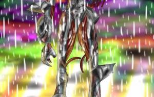 壊れた機体の前で - F-SORO 