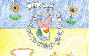 ダイヤ　国旗シリーズウクライナ国旗 - 【イベント】Challenged Artist Project【2025】 