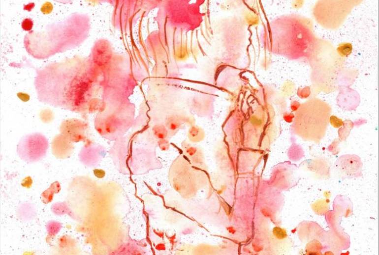 ハート　秋のカード