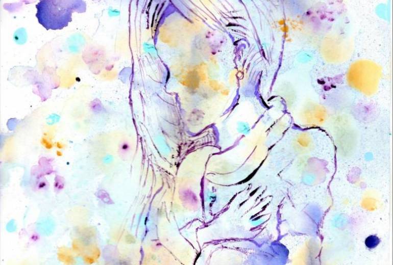 スペード　冬のカード