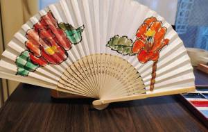 椿の扇子 - 菅井良翔 