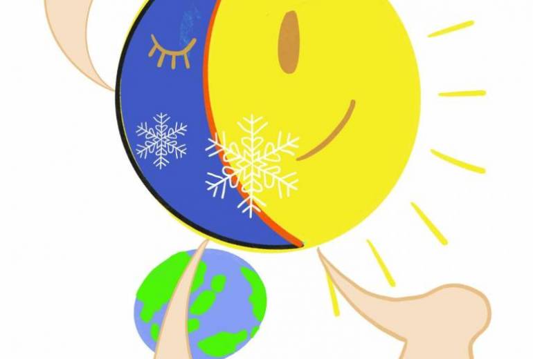 スペード　冬と光と影ぐんぐん進む力