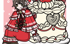 「サンタさんへ　ケーキをたべてください」 - 名義 