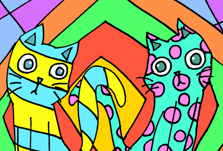 サイケデリックキャット