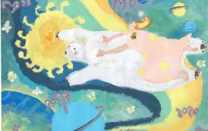 『シロクマに乗って―時をつなぐ旅』 - 工房はんど toki