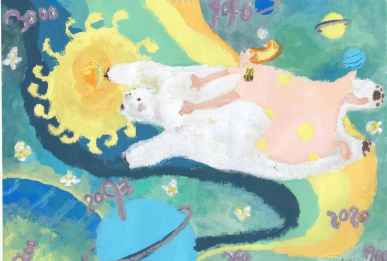 『シロクマに乗って―時をつなぐ旅』