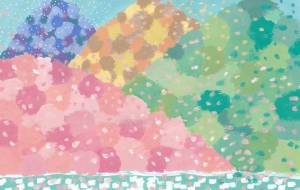 『四季の山の風景』 - 工房はんど　toki 