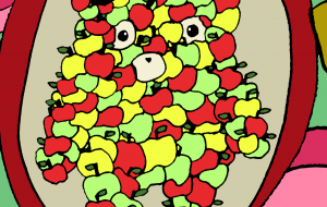 apple bear - ましゅまろまかろん