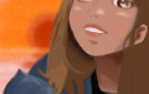 夕陽をバックに - KeN@ 