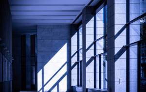 光のモザイク-青の帳(とばり) - えぬわんこ