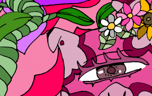 天まで届く大きな花 - ましゅまろまかろん 