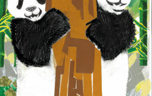 クラブ　森の中で戯れる双子のパンダ - 【イベント】Challenged Artist Project【2025】 