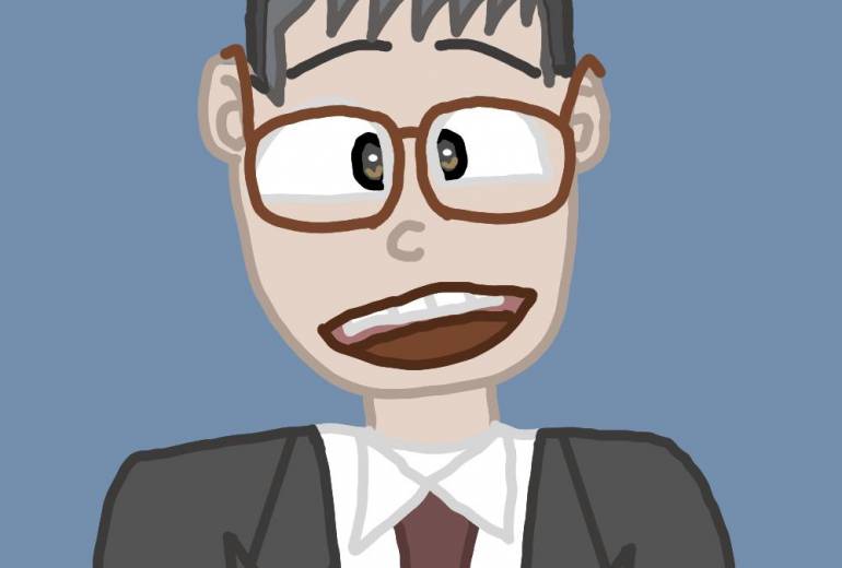 青年の証明写真