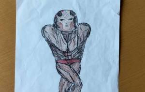 赤パンこけマッチョ - こけ爺