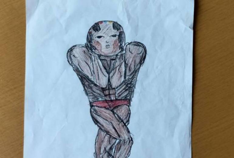 赤パンこけマッチョ