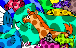 宇宙に広がるアニマルワールド - ましゅまろまかろん