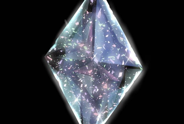 ダイヤ　光り輝くダイヤ