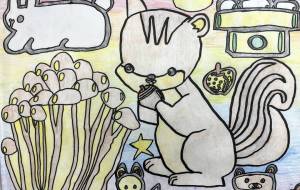 秋のイラストの絵の達人 - Kすけ 