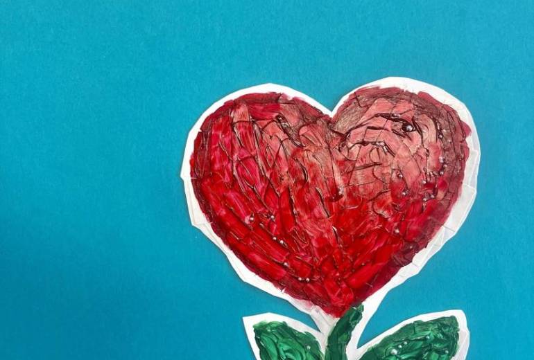 ハート  繋ぐ愛