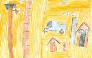 夕焼けの昭和の風景 - 軍曹