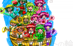 果物の妖精 - チリイラスト