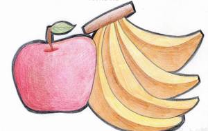 りんごとバナナ - くらげ 