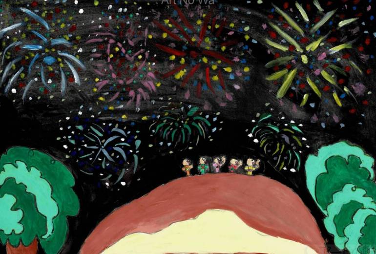 楽しい花火大会