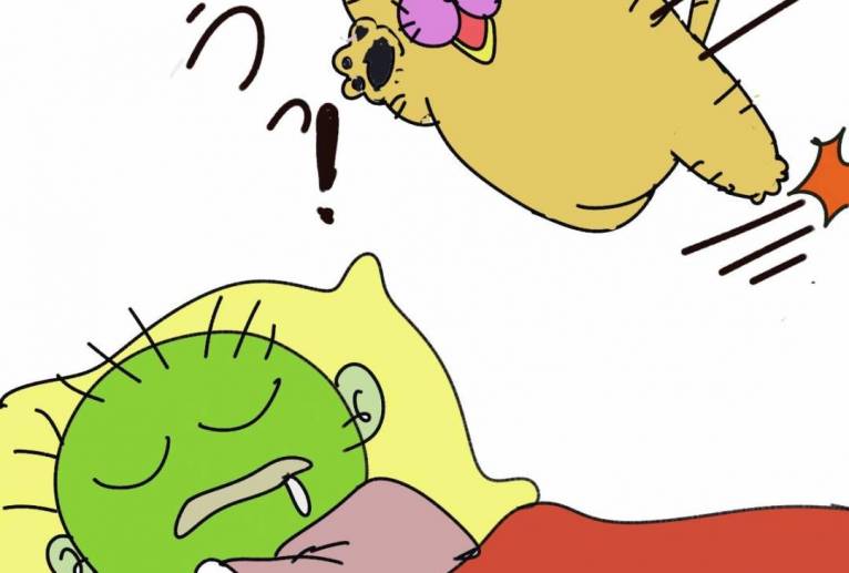 ねこ　あるあるジャンプ - 香織 