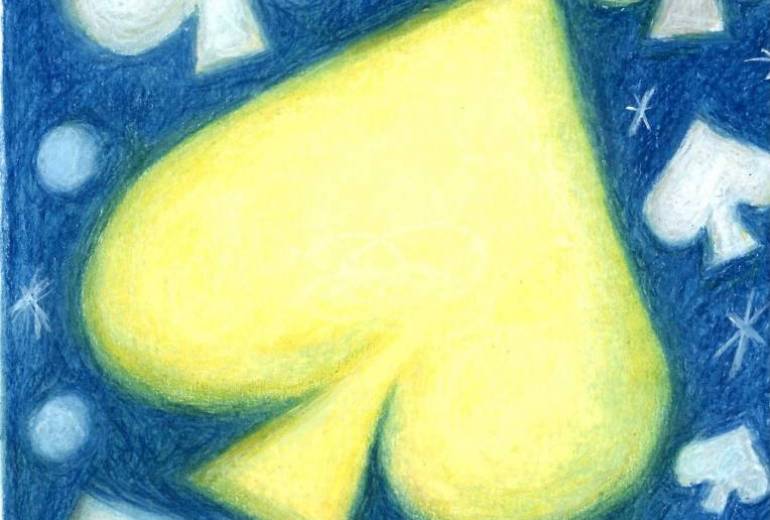 スペード　冬の光