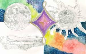 ダイヤ　月と太陽と海と星 - 【イベント】Challenged Artist Project【2025】 