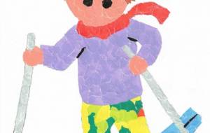 スキー - もぐちゃん